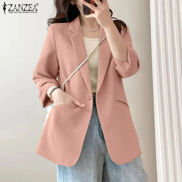 Zanzea autumn blazer, various colors, casual