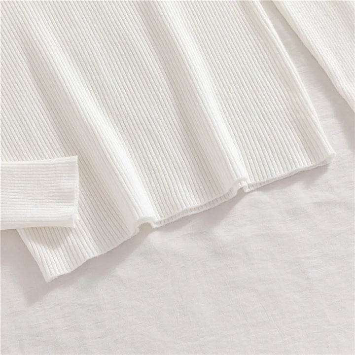 Soft knit turtleneck sweater, autumn and winter