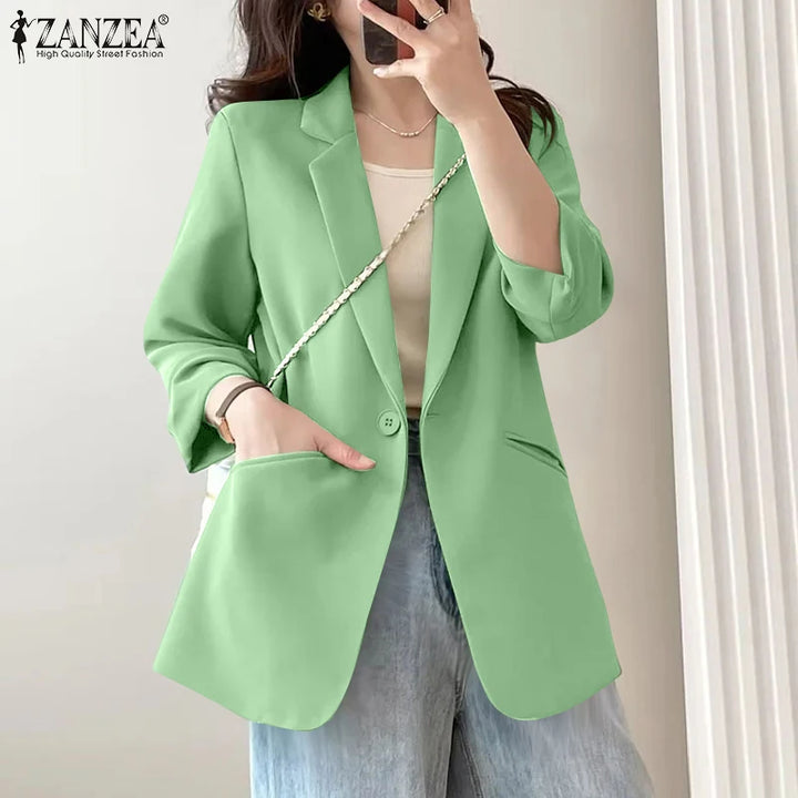 Zanzea autumn blazer, various colors, casual