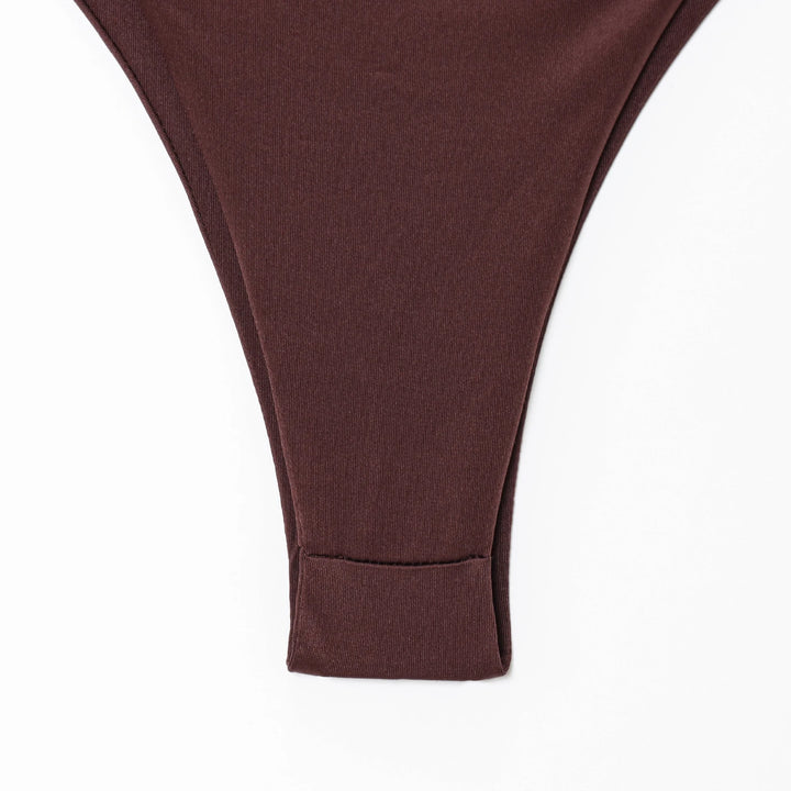 Bodysuit, fitted, V-neck, draped, off-the-shoulder sleeves