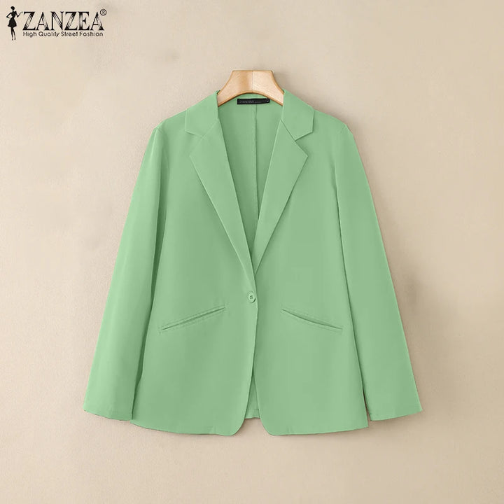 Zanzea autumn blazer, various colors, casual