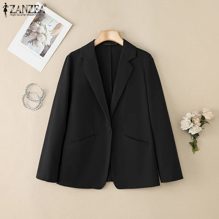 Zanzea autumn blazer, various colors, casual