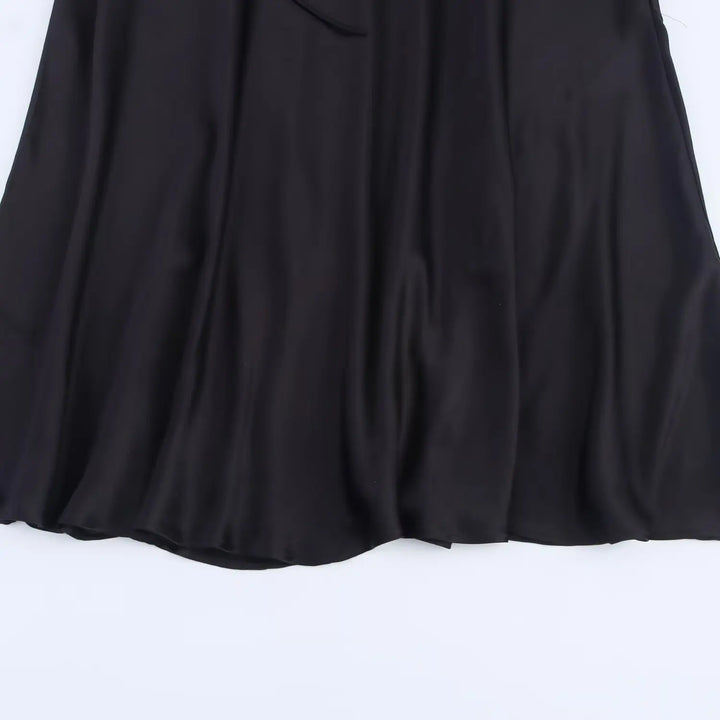 Zara satin dress, backless, V-neck, elegant, sexy