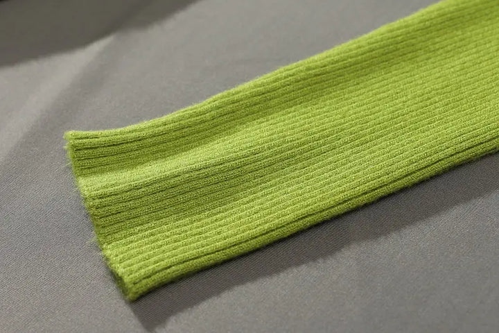 Soft knit turtleneck sweater, autumn and winter