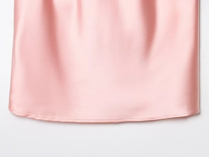 Women's Satin Halter Top, Summer, Beach